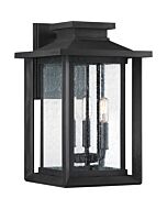 Quoizel Wakefield 3 Light 11 Inch Outdoor Hanging Light in Earth Black