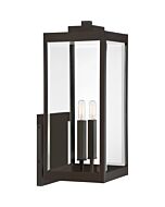 Quoizel Two Light Outdoor Wall Mount Westover in Western Bronze