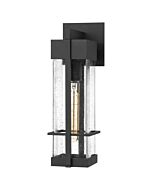 Quoizel One Light Outdoor Wall Mount Wynn in Earth Black