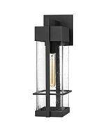 Quoizel One Light Outdoor Wall Mount Wynn in Earth Black